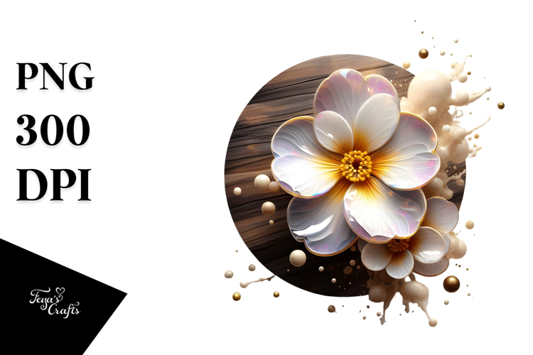 Abstract Glossy Primrose PNG