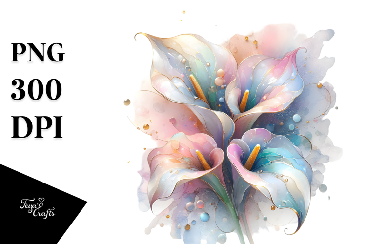 Shiny Calla Lily PNG