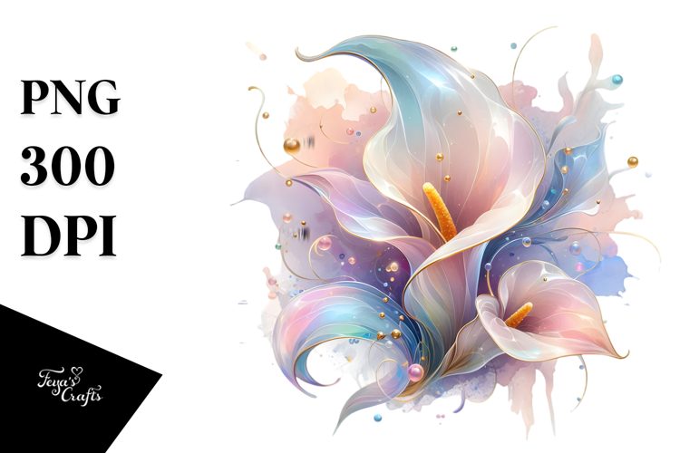 Shiny Calla Lily PNG