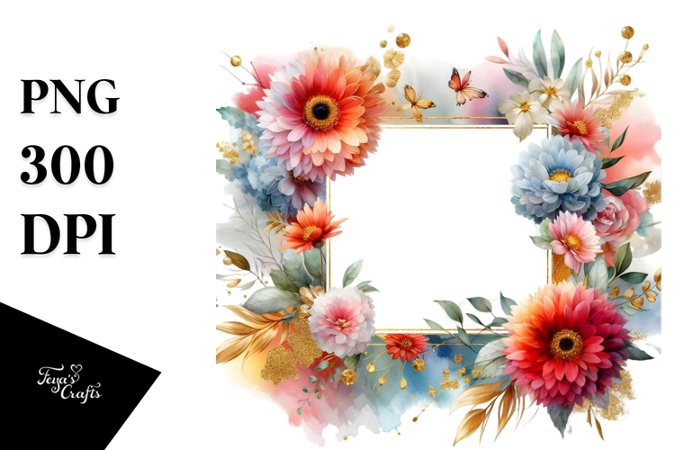 Gold Frame Png Image 5