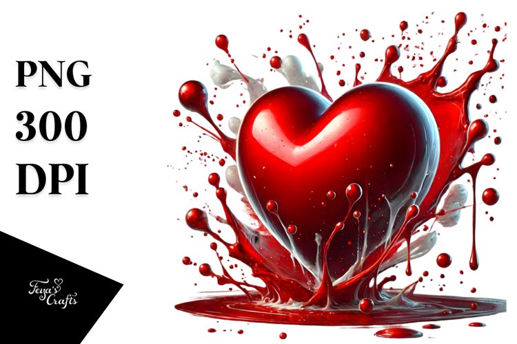 Red Heart Png Image 5