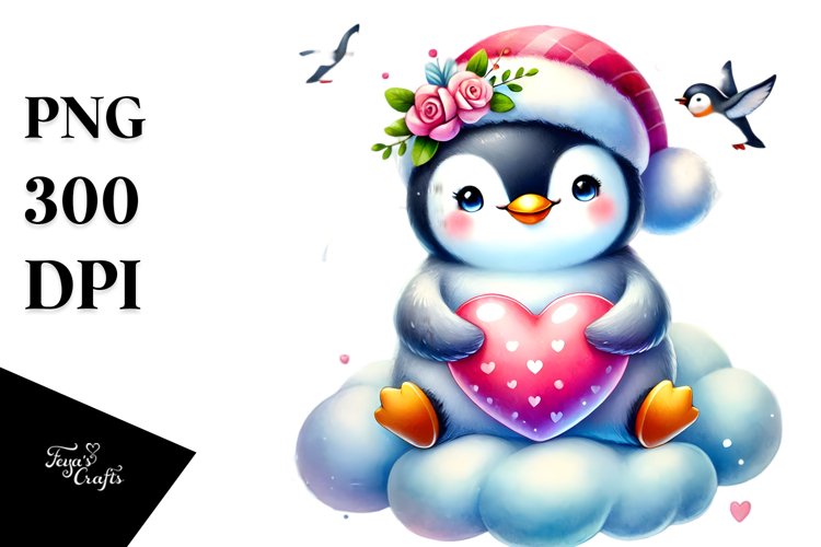 Penguin Clipart Image 14