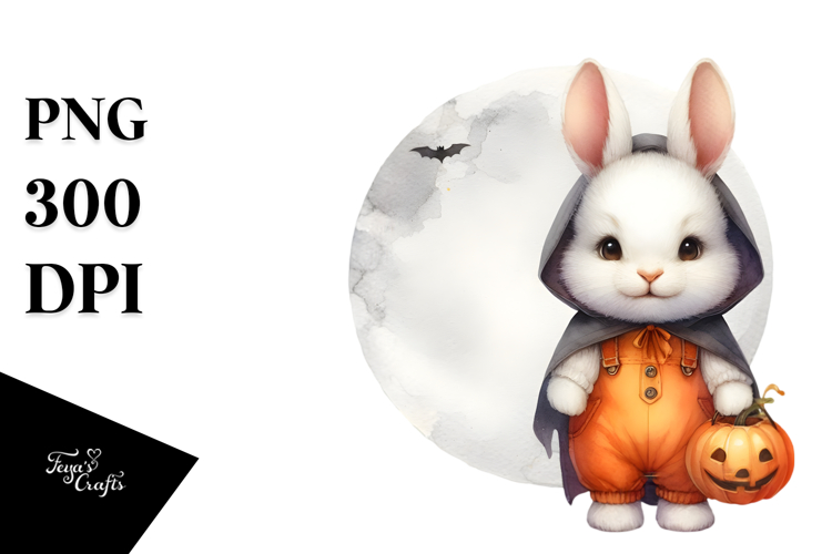 Cute Rabbit Standing PNG