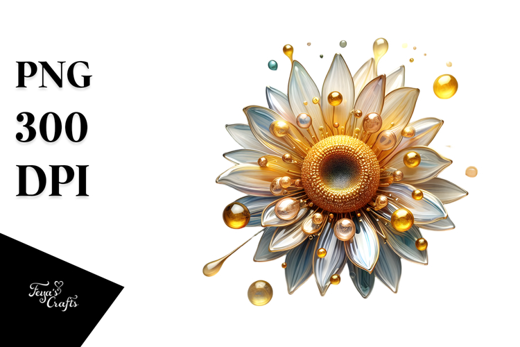 Sunflower Clipart Image 13