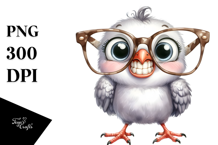 Funny Baby Dove Funny es | Confused Goofy Smile |