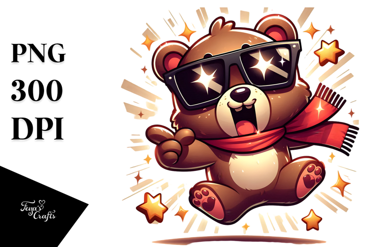 Bear Cartoon Image 8