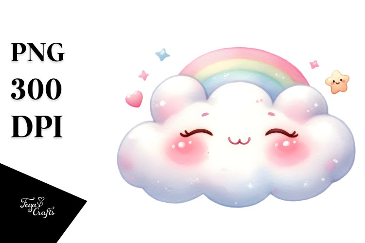 Cute Cloud PNG