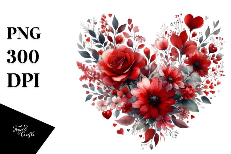 Red Heart Png Image 14