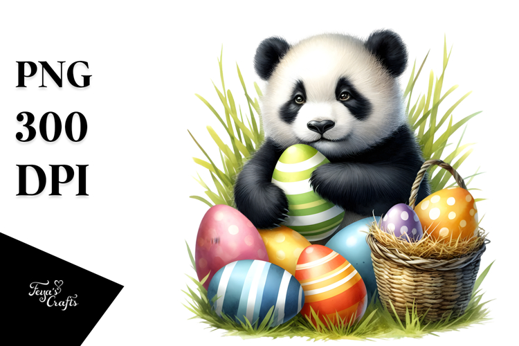 Cute Panda Clipart Image 19
