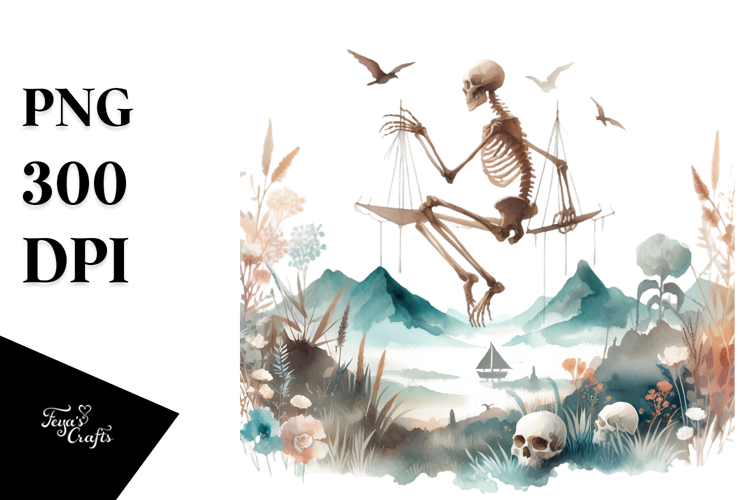 Skeleton Clipart Image 3