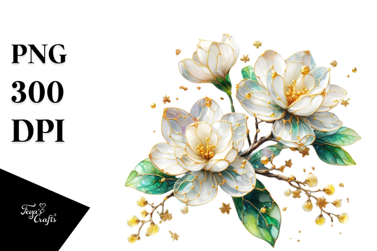 Flower Sticker Png Image 22
