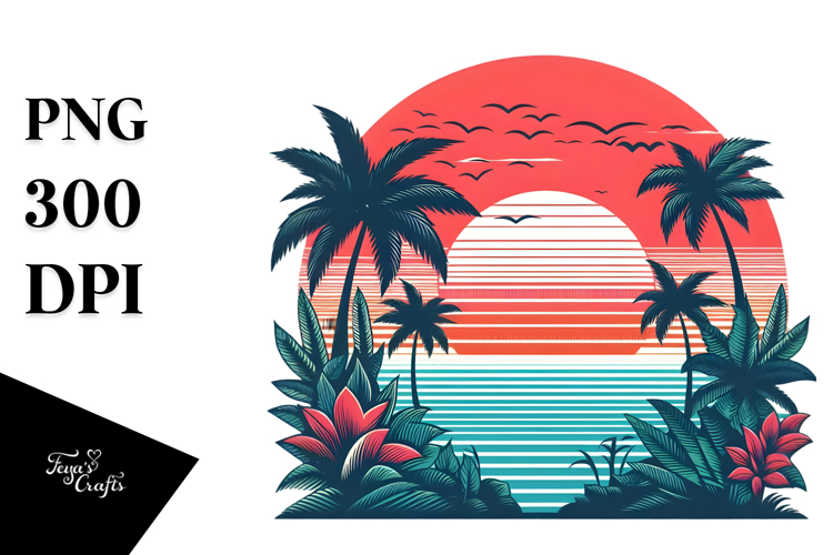Sunset Illustration Image 3