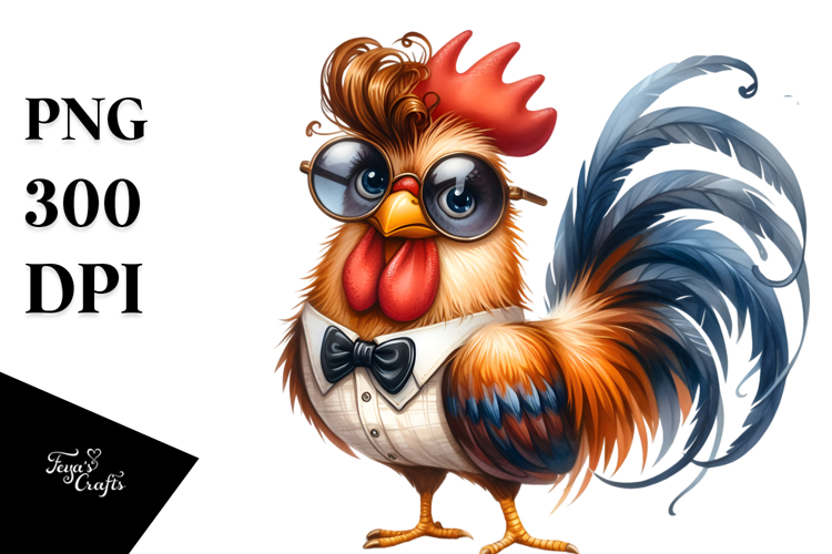 Rooster Clipart Image 14