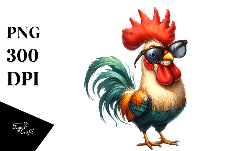 Rooster Clipart Image 12