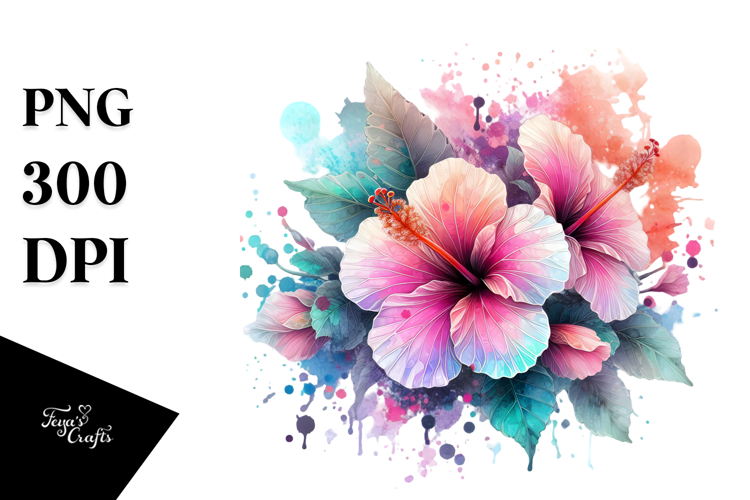 Hibiscus Flower Clipart Image 15