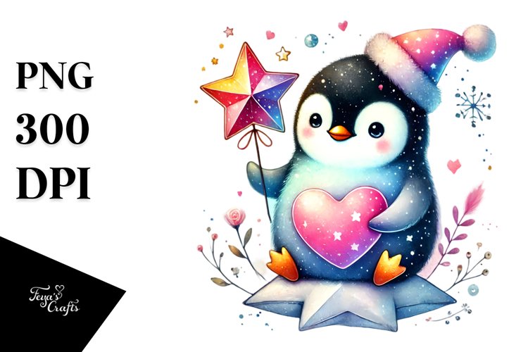 Penguin Clipart Image 11