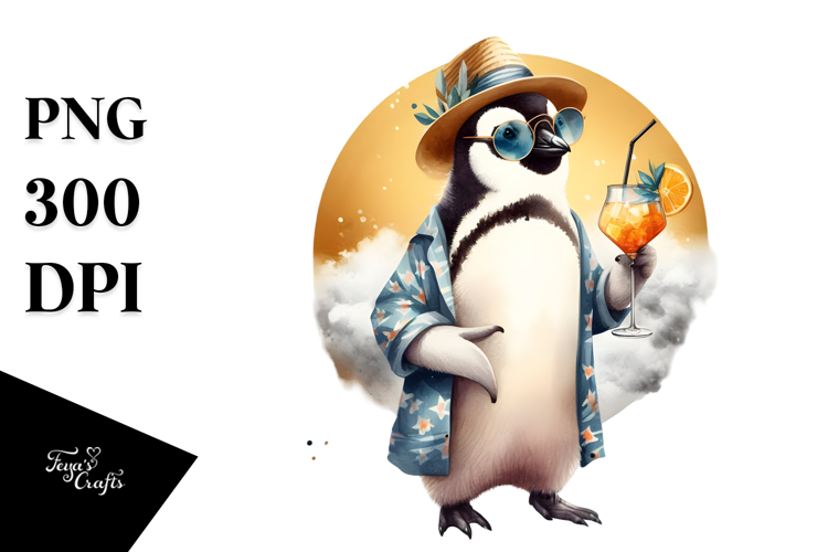 Penguin Clipart Image 15