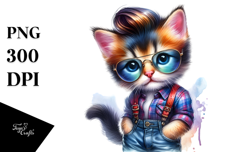 Happy Cat Model, Transparent PNG