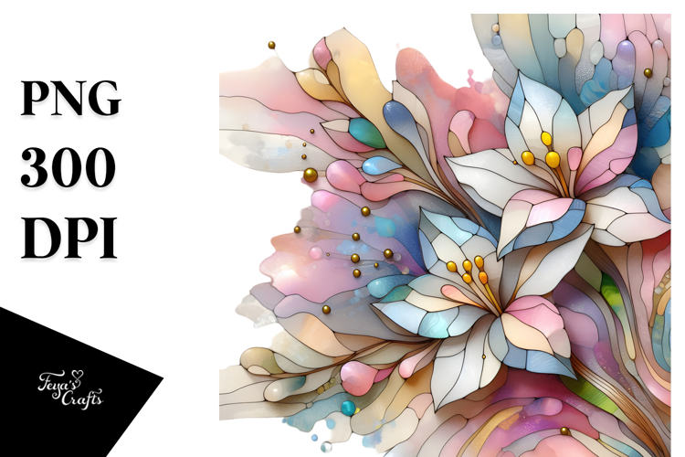 Small Stained Freesia PNG