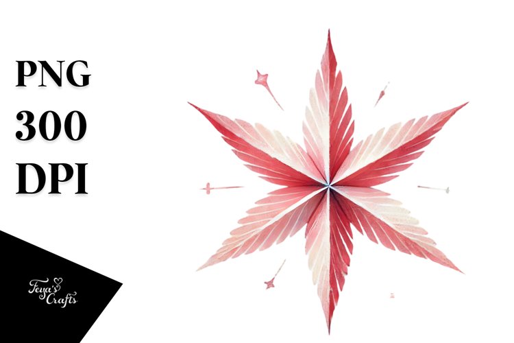 Simple Pinkish Star PNG