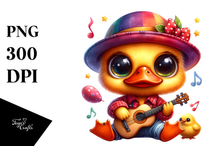 Guitar Clipart Image 12