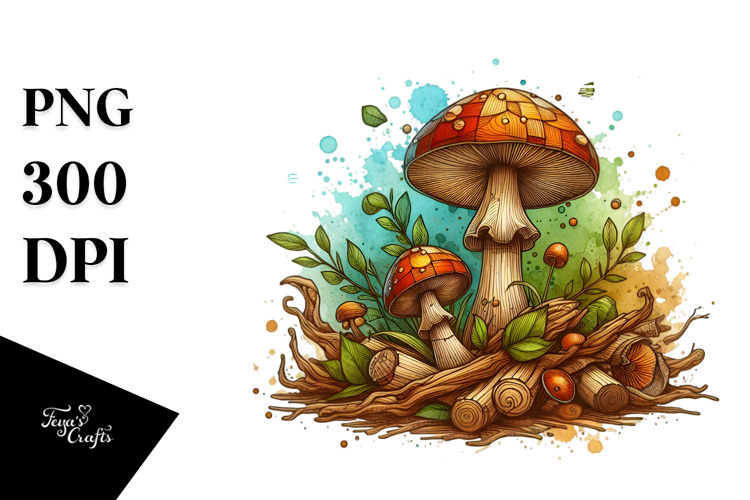Mushroom Clipart Image 17