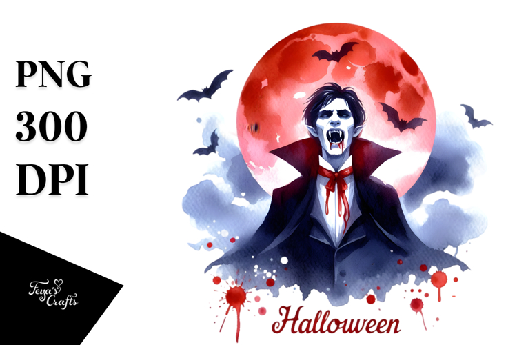 Cute Vampire Clipart Image 18