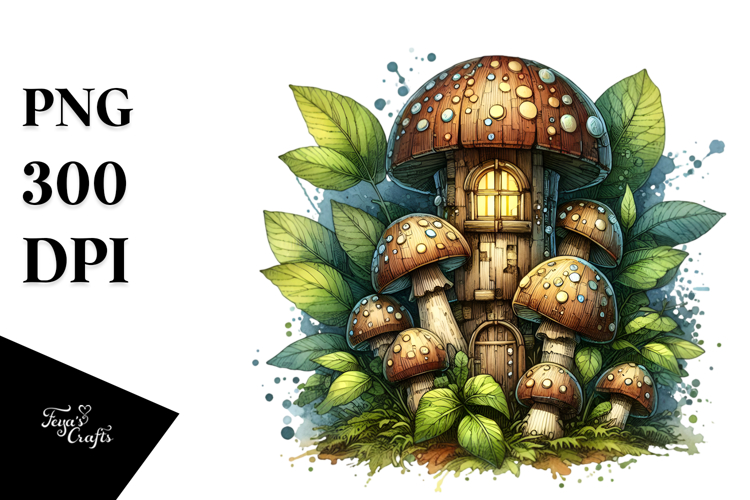 Mushroom Clipart Image 12