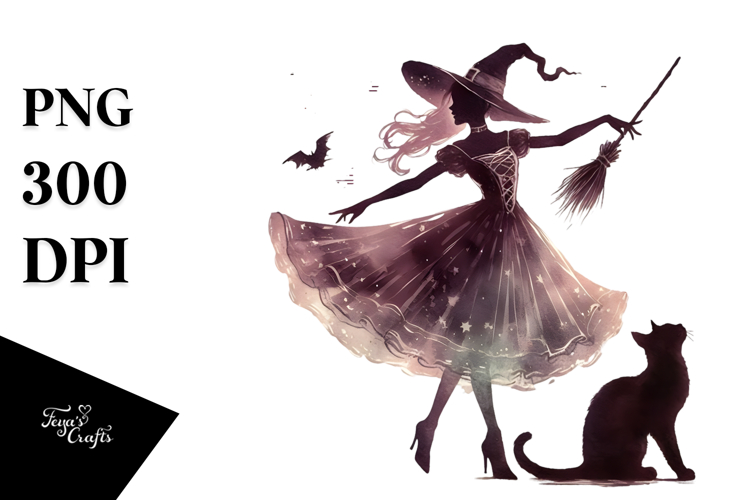 Witch Clipart Image 16