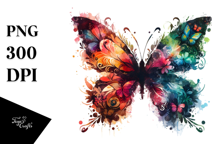 Butterfly Silhouettes Image 13