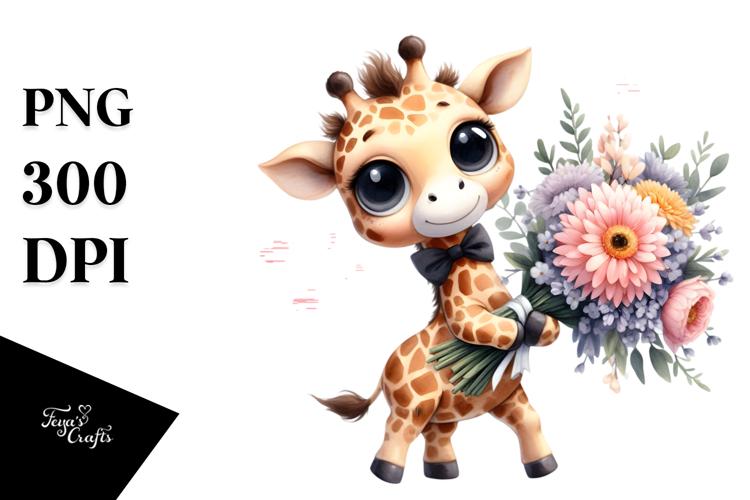 Giraffe Clipart Image 22