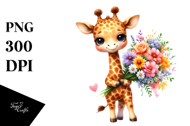 Giraffe Clipart Image 21
