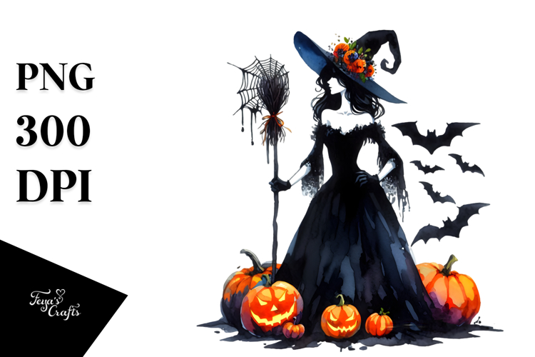 Witch Clipart Image 19
