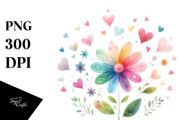 base keywords:sublimation,png,summer,sticker,flower,clipart example image 1