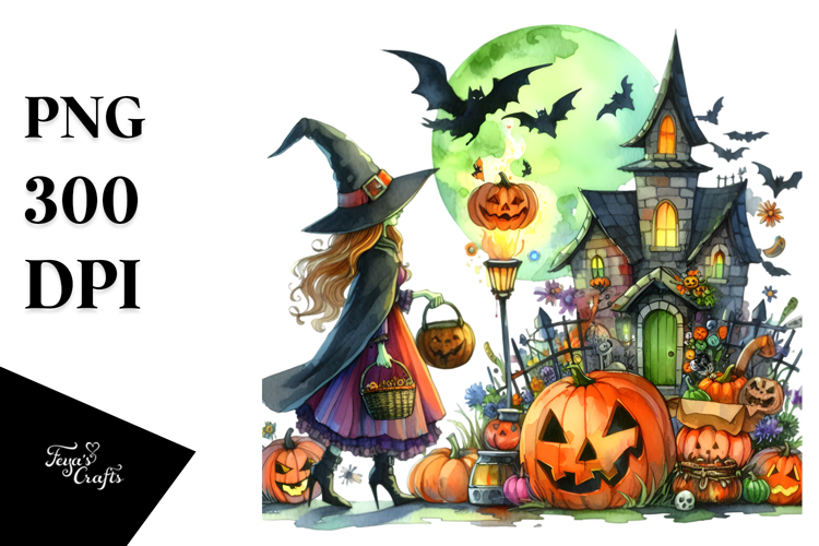 Witch Clipart Image 11