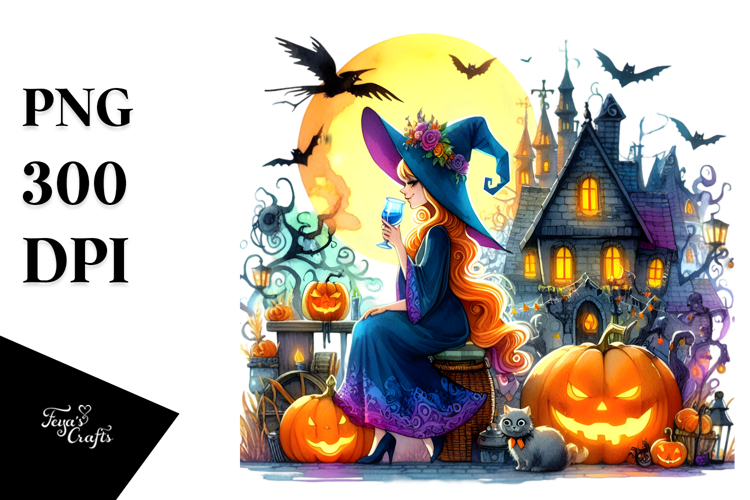 Witch Clipart Image 9