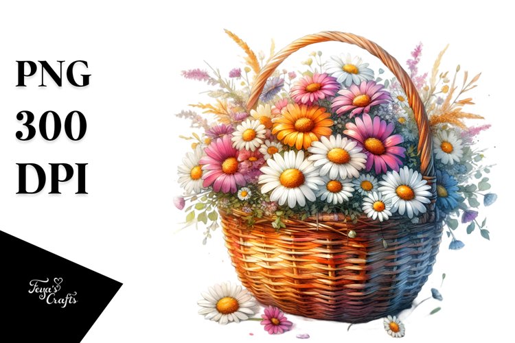 Easter Basket Clipart Image 3