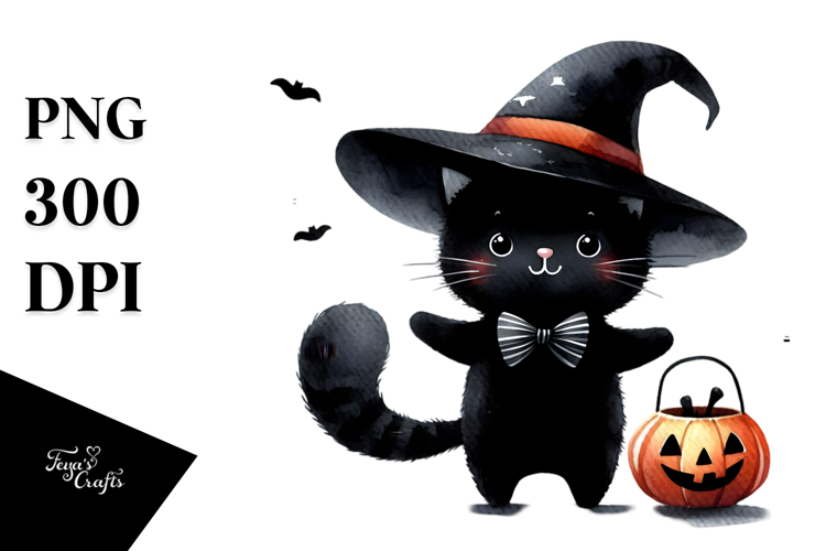 Black Cat Png Image 24