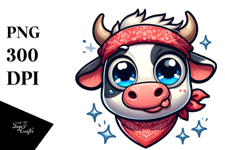 Cartoon Cow Image 2