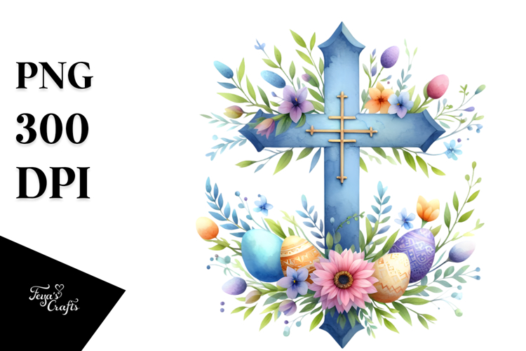 Easter Cross PNG