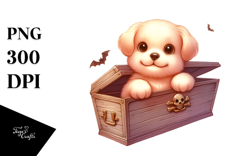 High Detail Halloween Puppy