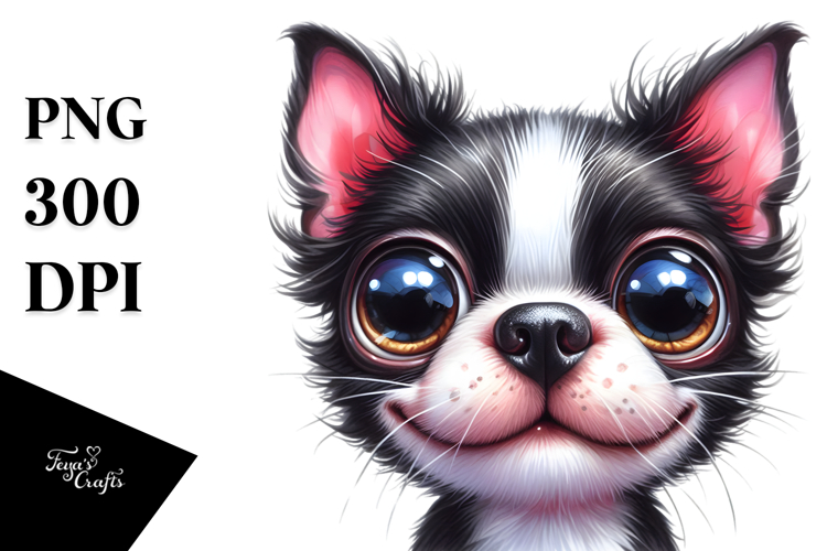 Boston Terrier Clipart Image 13