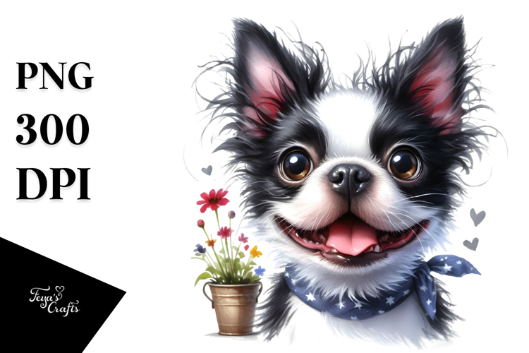 Boston Terrier Clipart Image 11