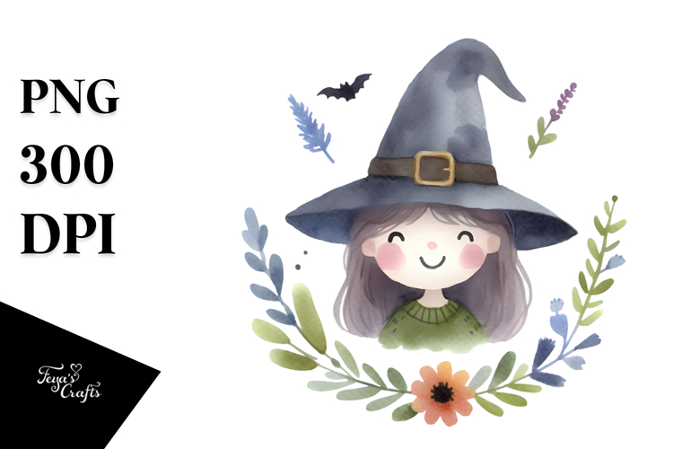 Witch Clipart Image 16