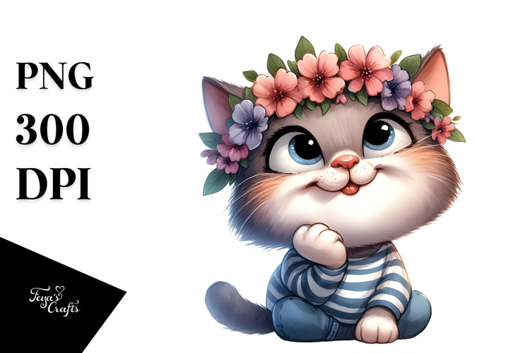 Cartoon Cat Image 11