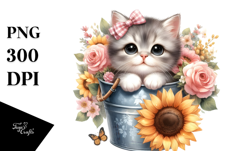 Sunflower Clipart Image 12