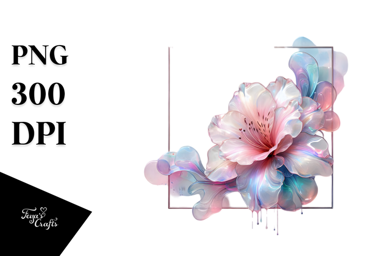 Abstract Azalea, High-Res PNG