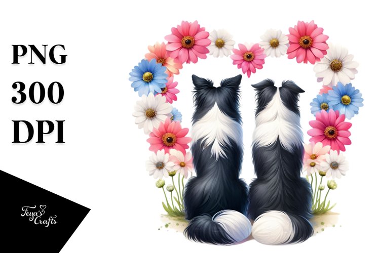 Border Collie Clipart