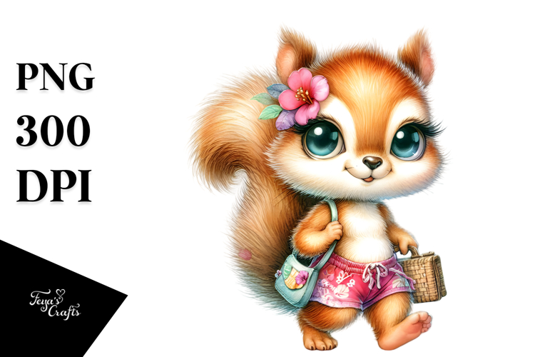 Squirrel Clipart Image 13