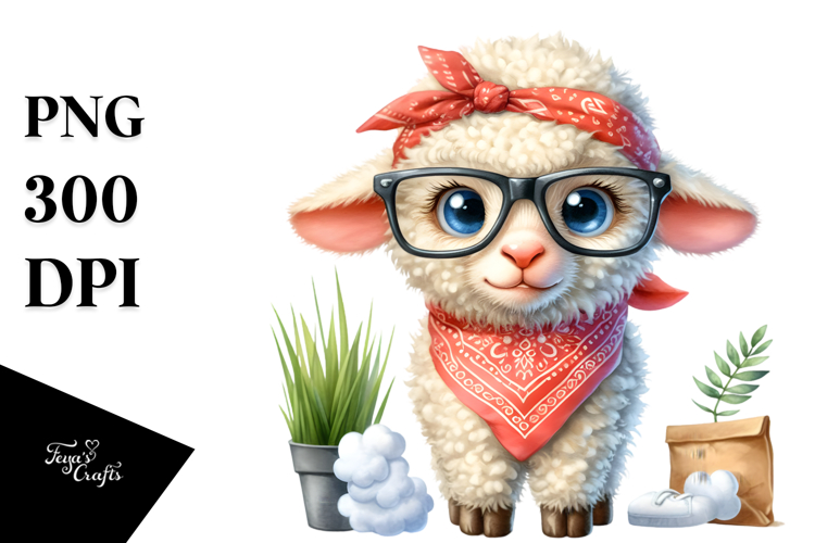 Baby Sheep Clipart